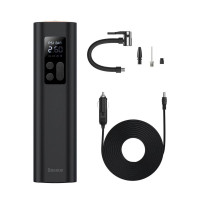 Автомобільний компресор Baseus Super Mini Inflator Pump Black