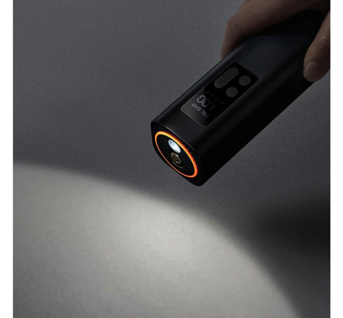 Автомобільний компресор Baseus Super Mini Inflator Pump Black