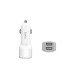 Автомобільний зарядний пристрій HOCO Z23 White