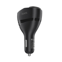 Автомобільний зарядний пристрій HOCO Z34 Thunder power cigarette lighter car charger Black