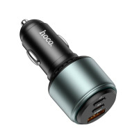 Автомобільний зарядний пристрій HOCO NZ9 Galloper 95W three-port (2C1A) Black