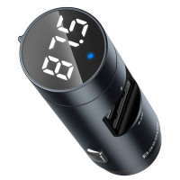 FM-трансмітер Baseus Energy Wireless MP3 Charger Dark grey