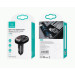 FM-трансмітер Usams US-CC143 C25 50W 2A+C 3 Ports Digital Display Wireless FM Car Charger Black