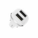 Автомобільний зарядний пристрій BOROFONE BZ13 Extreme dual port car charger White
