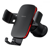 Тримач для мобiльного Baseus Metal AgeⅡ Gravity Car Mount（Air Outlet Version）Black