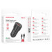 Автомобільний зарядний пристрій BOROFONE BZ19A Wisdom single port QC3.0 car charger set(Micro) Black