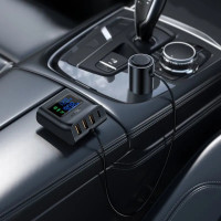 Автомобільний зарядний пристрій ACEFAST B11 138W Black