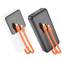 Повербанк HOCO J119A Sharp charger 22.5W+PD20 (20000mAh) White