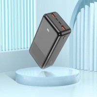 Зовнішній акумулятор HOCO J108B Universe 22.5W (30000mAh) Black