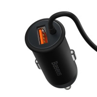 Тримач для мобiльного з БЗП Basues CW01 Black