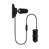 Тримач для мобiльного з БЗП Basues CW01 Black