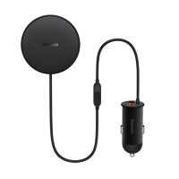 Тримач для мобiльного з БЗП Basues CW01 Black