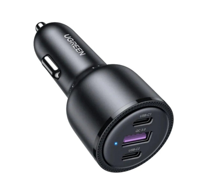 Автомобільний зарядний пристрій UGREEN CD239 Car Charger 69W Max (Black) (UGR-20467)