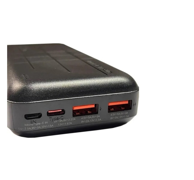 Повербанк XO PR188 PD20W+QC22.5W 20000mAh Black