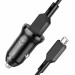 Автомобільний зарядний пристрій BOROFONE BZ18 single port QC3.0 car charger set(Micro) Black