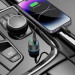 Автомобільний зарядний пристрій BOROFONE BZ21 Brilliant 48W dual port PD30W+QC3.0 car charger Black