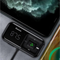FM-трансмітер Baseus T Shaped S-16 Black