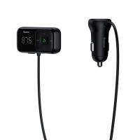 FM-трансмітер Baseus T Shaped S-16 Black