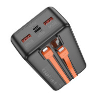 Повербанк HOCO J119B Sharp charger 22.5W+PD20 (30000mAh) Black