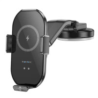 Тримач для мобільного з БЗП BOROFONE BH206 Black