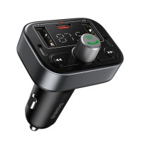 FM-трансмітер Baseus S-09 Pro Series Car FM Transmitter Cluster Black