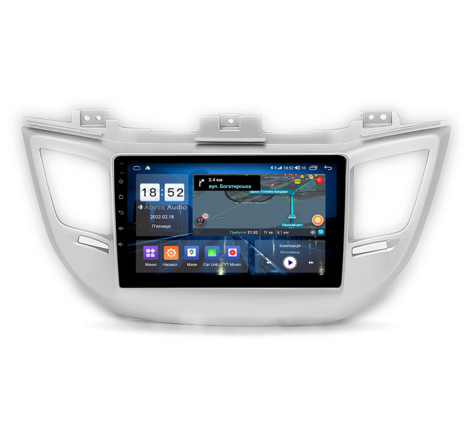 Штатна магнітола Abyss Audio QX-9214 для Hyundai TUCSON / IX35 2015+
