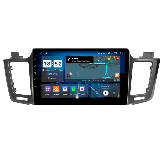 Штатна магнітола Abyss Audio QX-0137 для Toyota RAV4 XA40 2013-2016