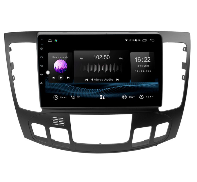Штатна магнітола Abyss Audio SX-9293 для Hyundai Sonata 2008-2010