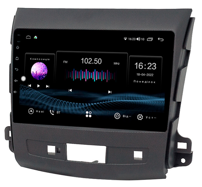 Штатна магнітола Abyss Audio SX-9245 для Mitsubishi Outlander 2006-2012