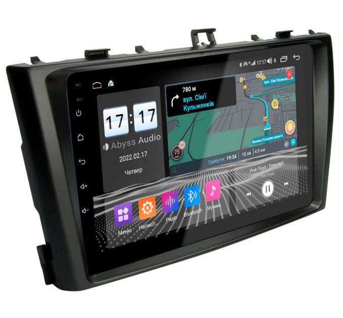 Штатна магнітола Abyss Audio QS-9156 для Toyota Avensis T27 2011-2015