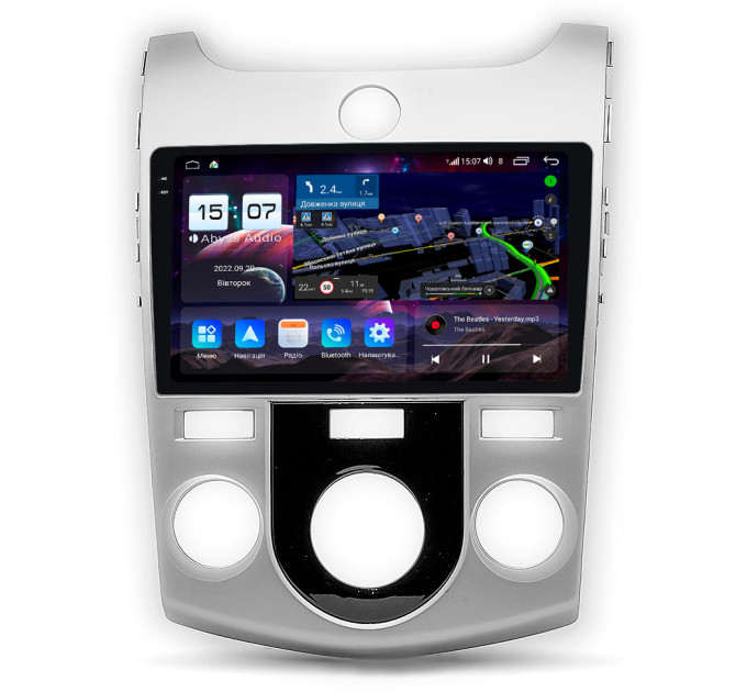 Штатна магнітола Abyss Audio QXR-9195 для KIA Cerato（Кондиціонер） 2008-2012