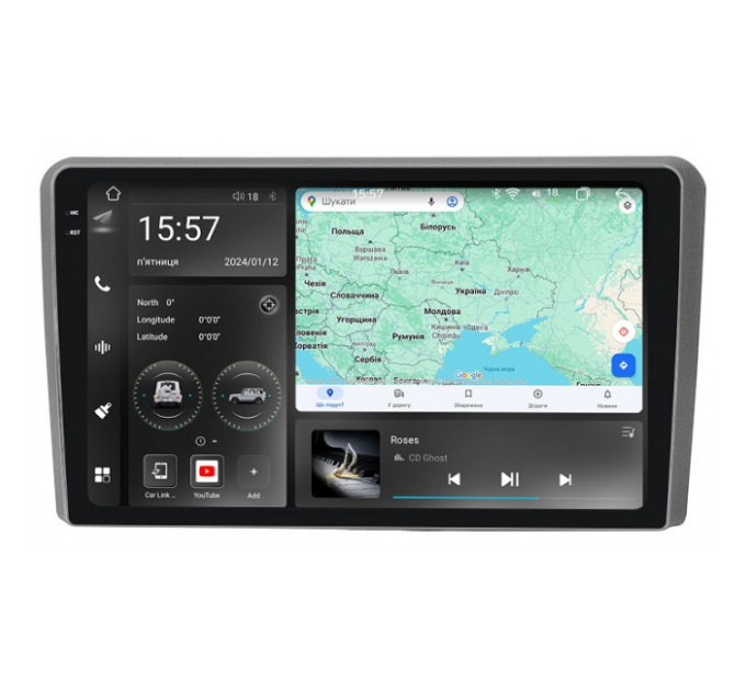 Штатна магнітола Abyss Audio WR-9357 для Suzuki Swift 2011-2017