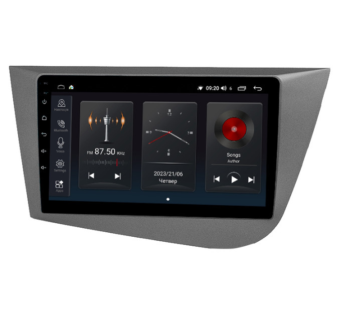 Штатна магнітола Abyss Audio SP-9337 для Seat Leon 2005-2012
