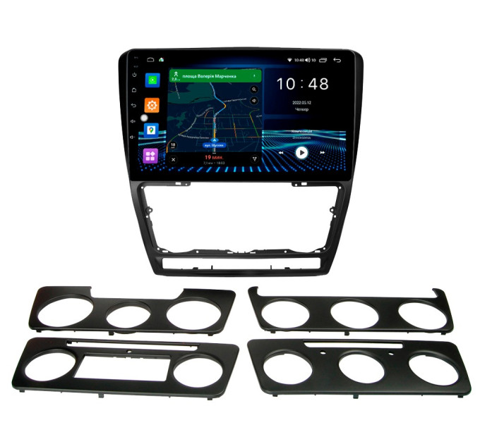 Штатна магнітола Abyss Audio MP-0117 для Skoda Octavia A5 2004-2013