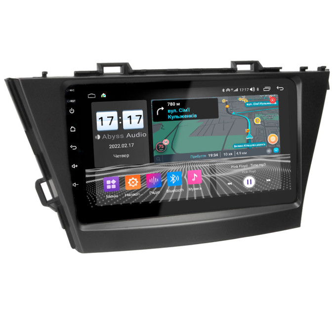 Штатна магнітола Abyss Audio QX-9365 для Toyota Prius V 2012-2017