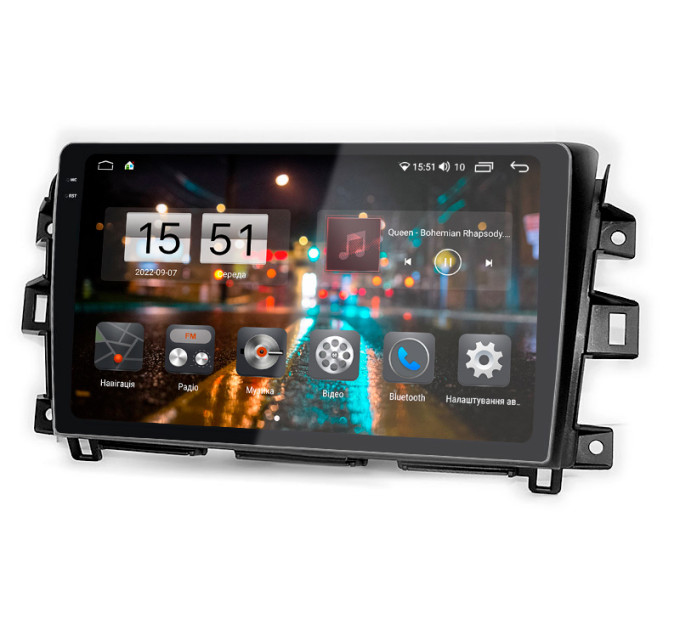 Штатна магнітола Abyss Audio QXR-0174 для Nissan NAVARA NP300 2016+