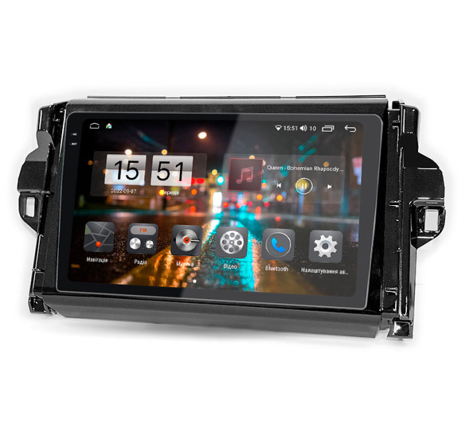 Штатна магнітола Abyss Audio QXR-9157 для Toyota Fortuner 2 2015-2018