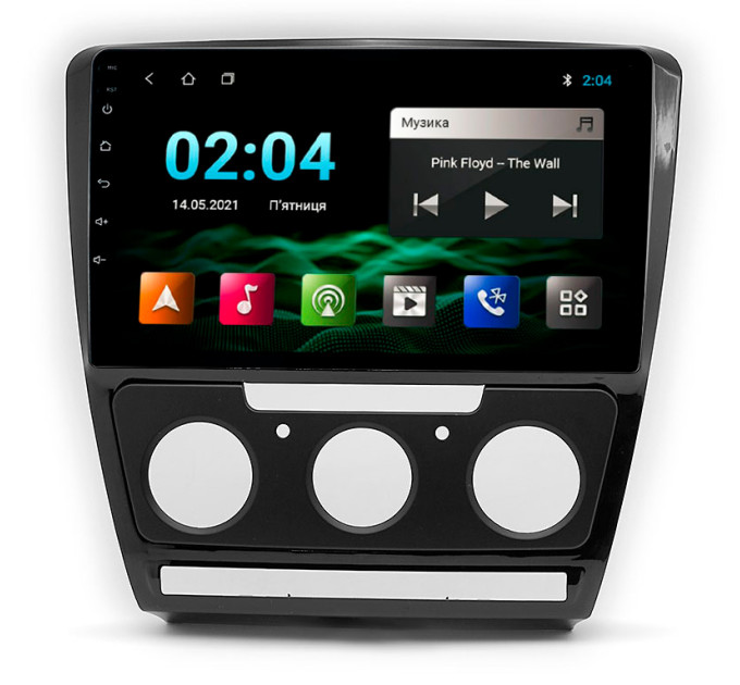 Штатна магнітола Abyss Audio SE-0117 для Skoda Octavia A5 2004-2013