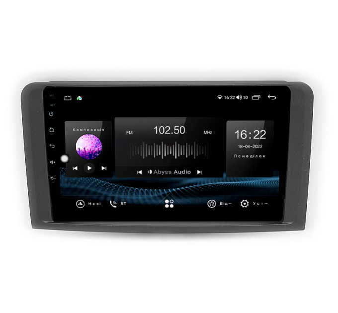 Штатна магнітола Abyss Audio SX-9317 для Mercedes ML-klasse (W164) / GL-klasse (X164) 2005-2012
