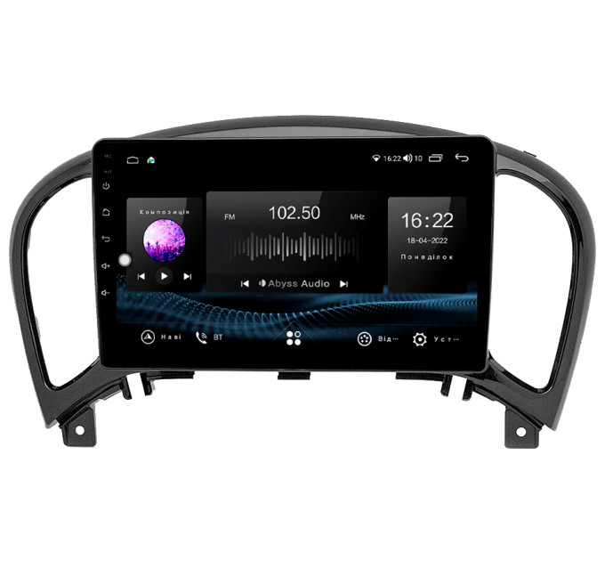 Штатна магнітола Abyss Audio SX-9177 для Nissan Juke 2010-2014