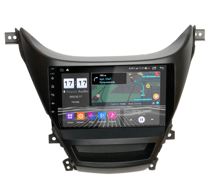 Штатна магнітола Abyss Audio QS-9210 для Hyundai Elantra 2011-2013