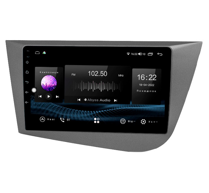 Штатна магнітола Abyss Audio SX-9337 для Seat Leon 2005-2012