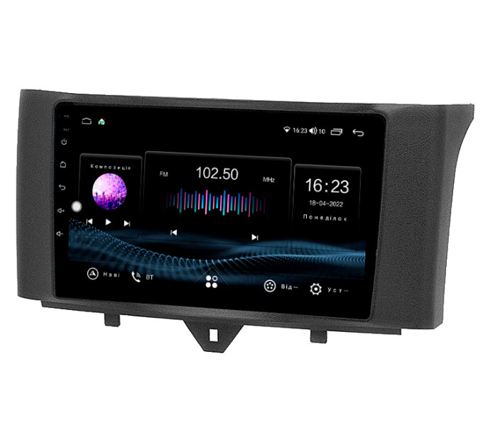 Штатна магнітола Abyss Audio SX-9344 для Smart ForTwo 2011-2017