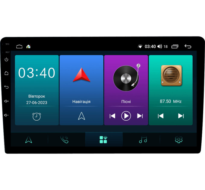 Штатна магнітола Abyss Audio SP-9216 для Hyundai Santa Fe / IX45 2013-2017
