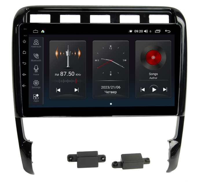Штатна магнітола Abyss Audio SP-9330 для Porsche Cayenne 2002-2010