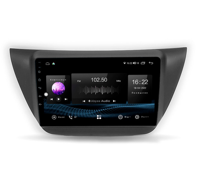 Штатна магнітола Abyss Audio SX-9244 для Mitsubishi LANCER IX 2006-2010