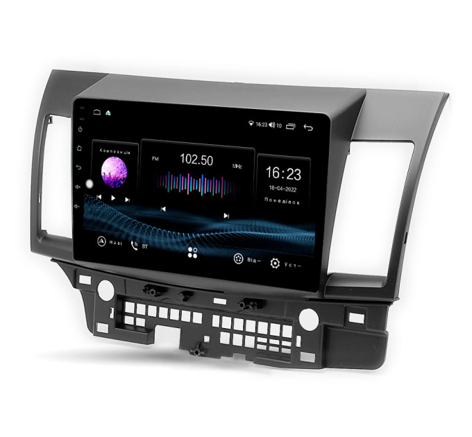 Штатна магнітола Abyss Audio SX-0243 для Mitsubishi Lancer X