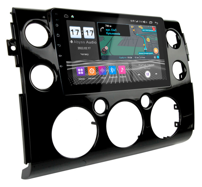 Штатна магнітола Abyss Audio QX-9364 для Toyota FJ Cruiser 2007-2016