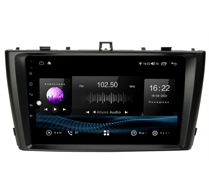 Штатна магнітола Abyss Audio SX-9156 для Toyota Avensis T27 2011-2015