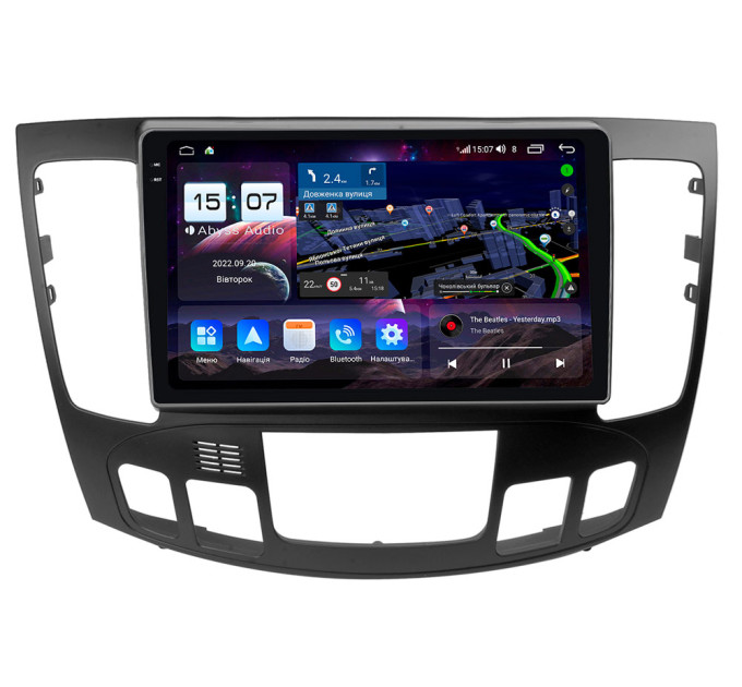 Штатна магнітола Abyss Audio QXR-9293 для Hyundai Sonata 2008-2010